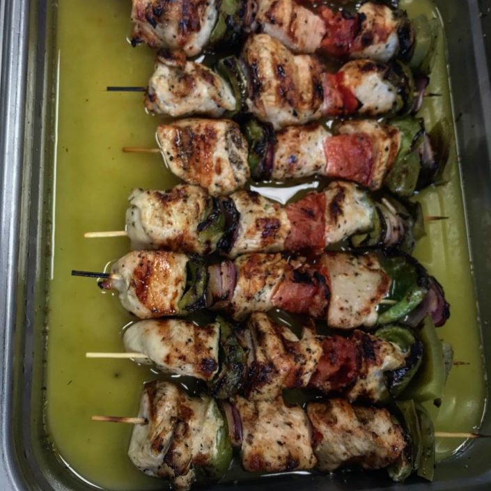 YiaYia’s Special: Grilled Chicken Kebab